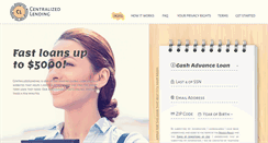 Desktop Screenshot of centralizedlending.com